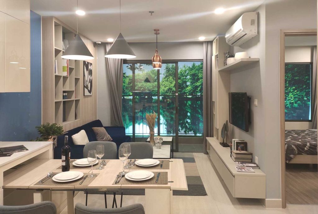 Căn hộ 1 phòng ngủ Masteri Rivera Đà Nẵng