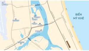 Vị trí dự án masteri rivera danang