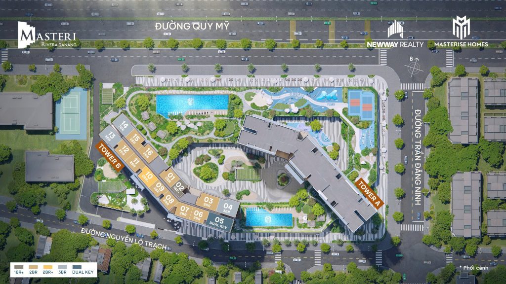 Mặt bằng Masteri Rivera Danang